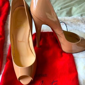 Christian Louboutin very Prive 120 pumps size 37